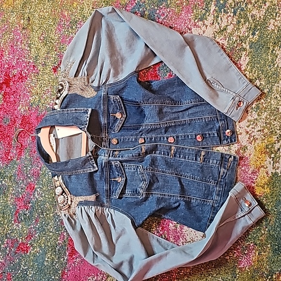 Hamsa Princess cut jacket handmade - Picture 3 of 3